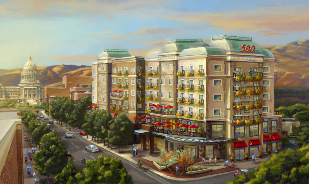 Inn At 500 Capitol Boise Exterior foto